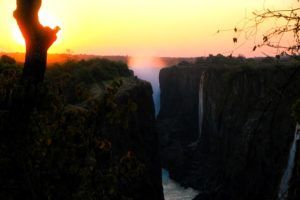 Cataratas Victoria en Zambia
