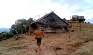 Poblado Akha, Laos