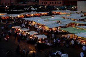 Plaza de Jamaa el Fna de Marrakech