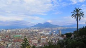 Vistas desde el Castillo de Sant Elmo, Nápoles