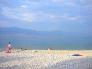 Playa Cuerno de Oro de la Isla de Brac, Croacia
