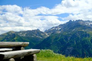 Vistas desde el mirador Edelweiss-Spitze