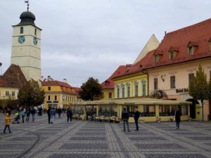La Piata Mare o Plaza Grande, Sibiu, Rumania