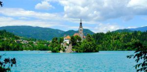 El Lago Bled, Eslovenia