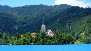 Iglesia de la Asunción, Lago Bled, Eslovenia