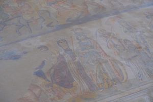 Detalle del Mosaico Romano de Noheda, Cuenca