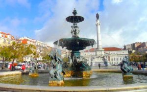 Plaza del Rossio, Lisboa