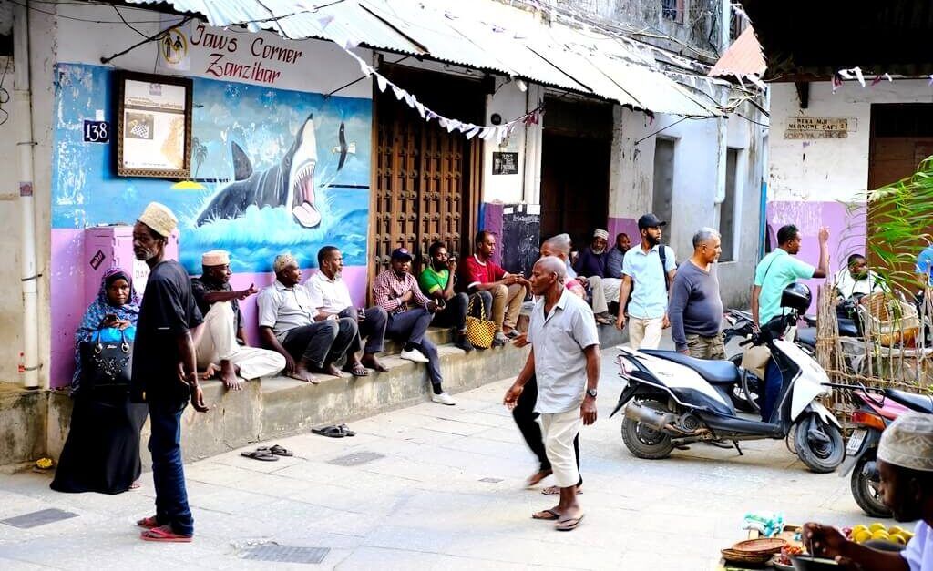 Jaw´s corner, el escenario perfecto de Stone Town Jaw´s corner, el escenario perfecto de Stone Town