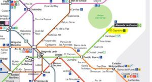 Metro de Madrid, cómo llegar al Parque del Capricho