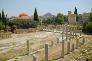 Ágora Romana de Monastiraki, qué ver cerca de la Acrópolis