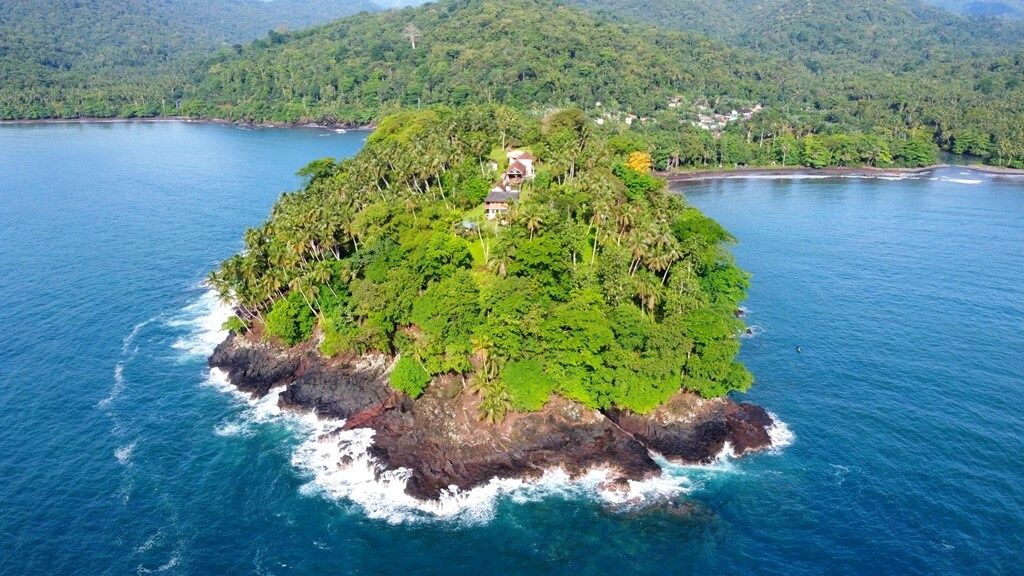 Donde alojarse en la Isla de Santo Tomé