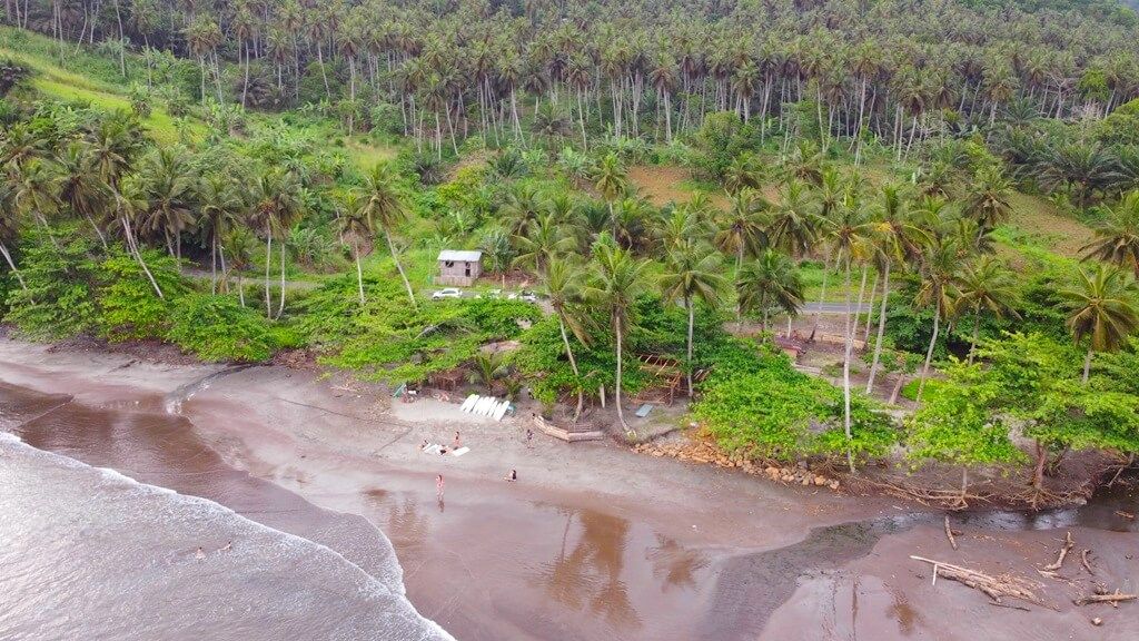 Praia das Setes Ondas, Santo Tomé