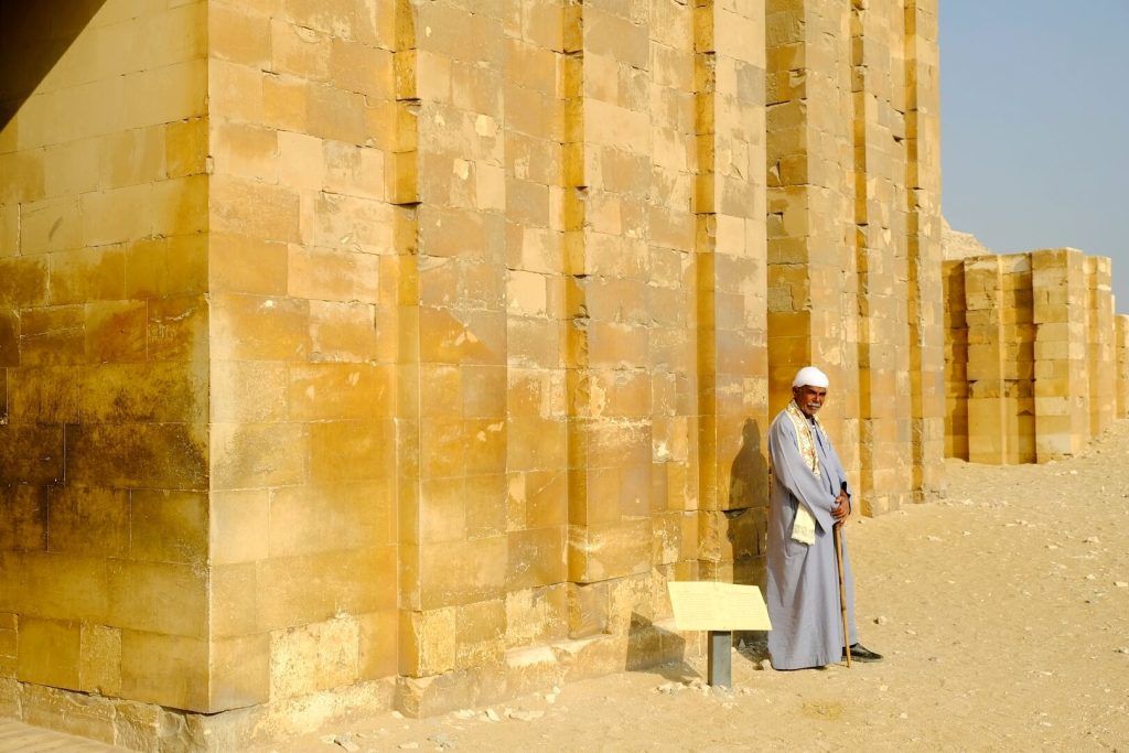 Muralla de la Pirámide de Zoser, Egipto Muralla de la Pirámide de Zoser, Egipto
