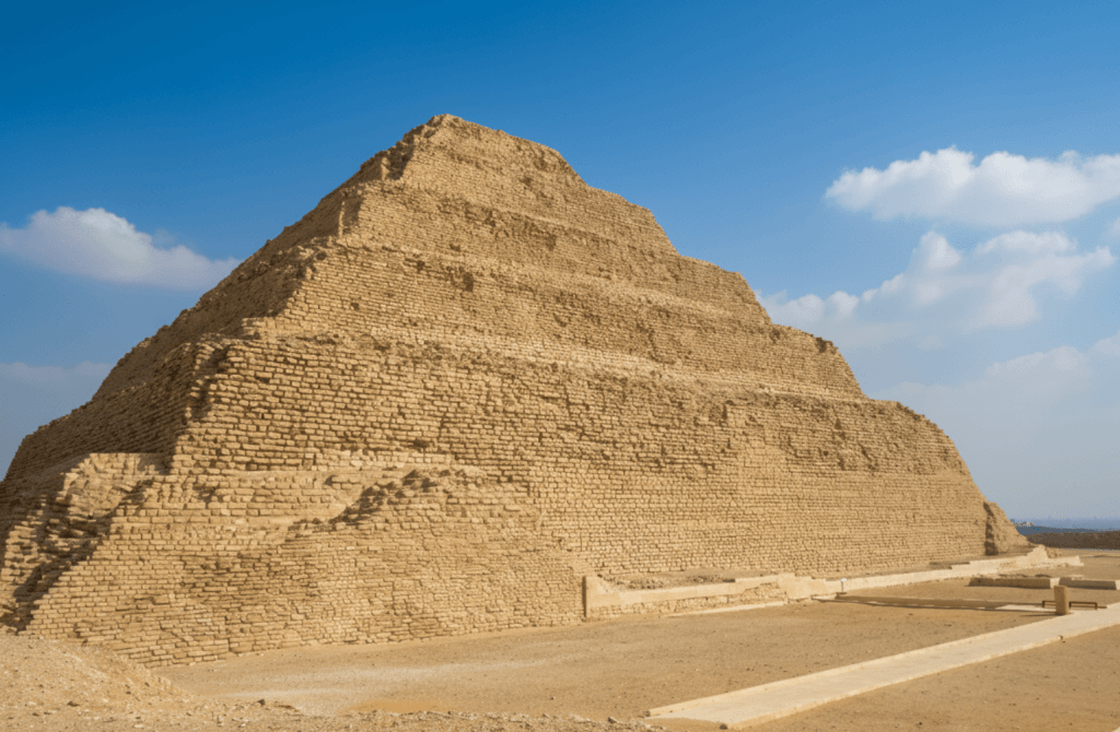 Espectacular imagen de la La Pirámide de Zoser, Egipto La Pirámide de Zoser, Egipto