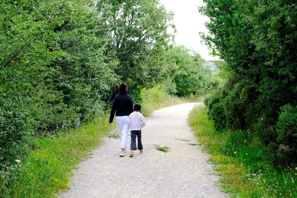 Sendero de la cascada de Covalagua