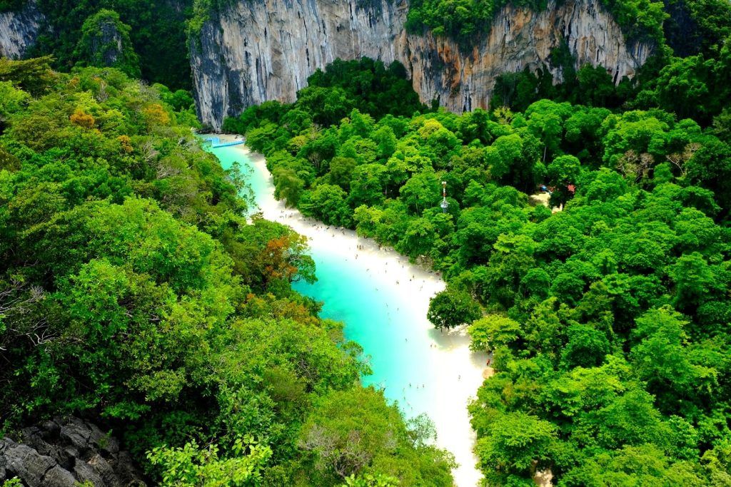 Espectacular mirador a la isla de Koh Hong