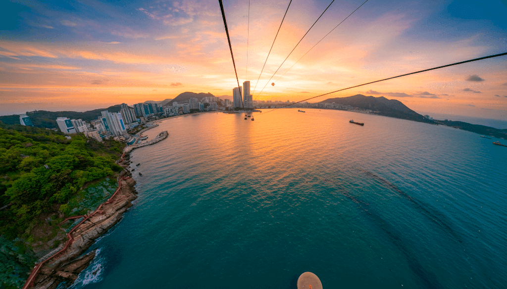 Busan Air Cruise, el teleférico de Songdo