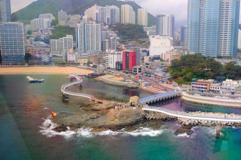 Vistas desde el Busan Air Cruise
