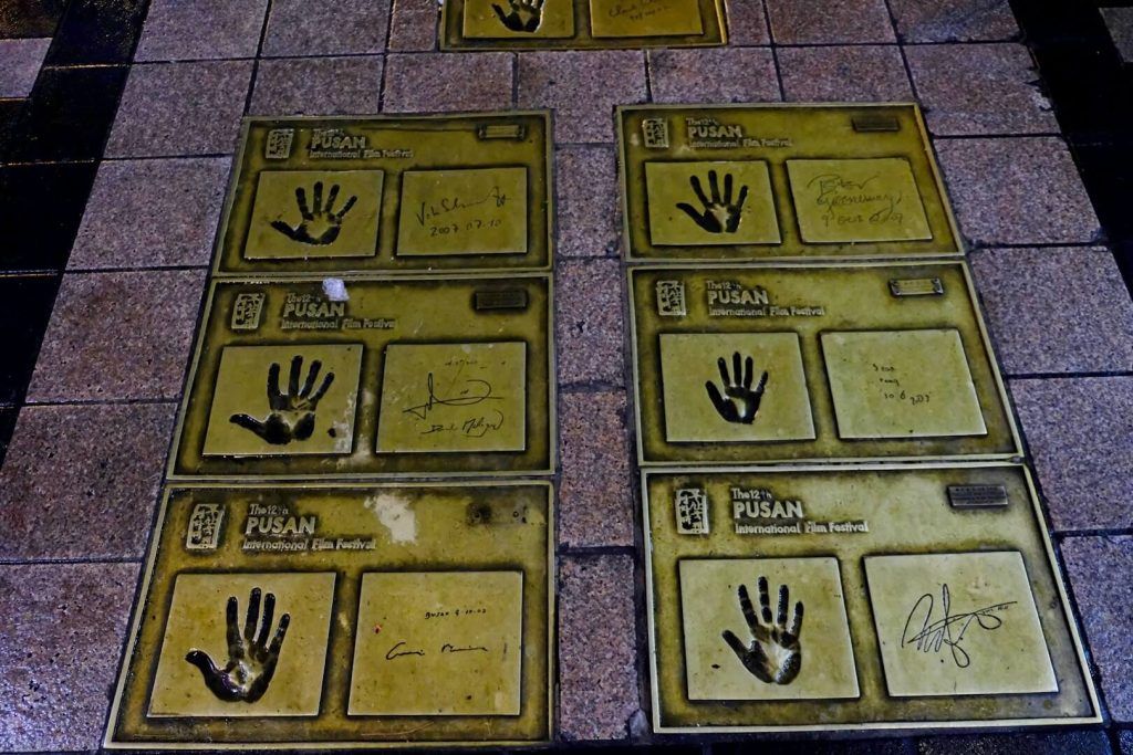 Paseo de la fama de Busan