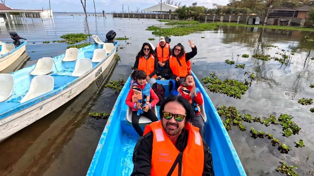 AireNómada preparado para visitar el Lago Naivasha en Kenia