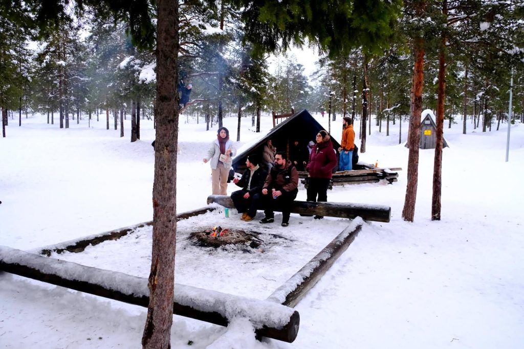 Laavu, Laponia, Finlandia