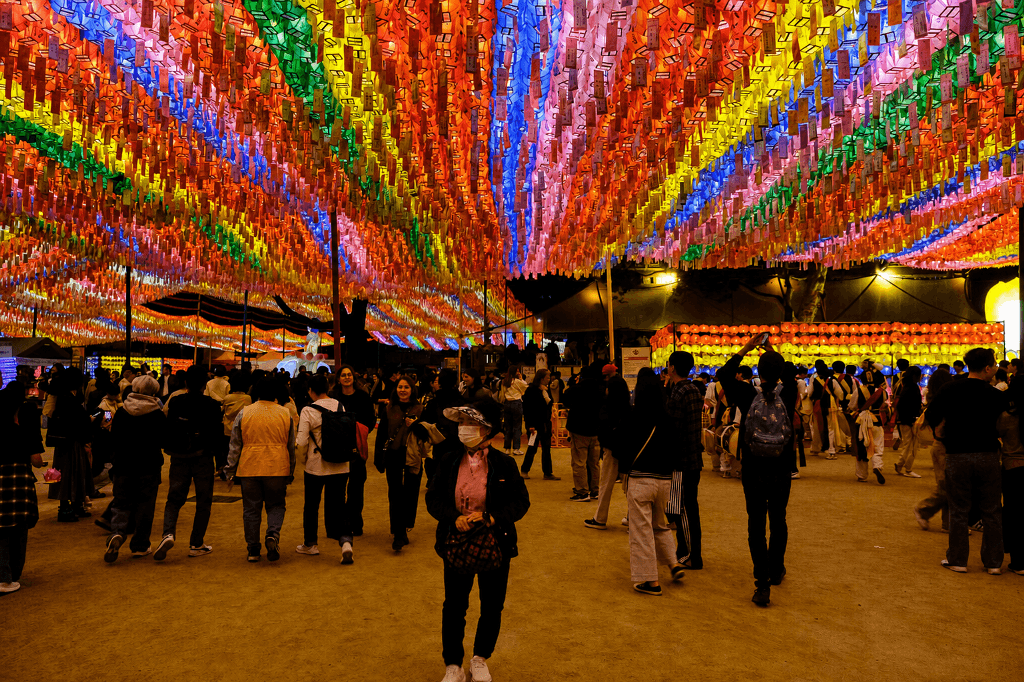Templo Jogyesa, uno de los más importantes de Seúl Templo Jogyesa, uno de los más importantes de Seúl