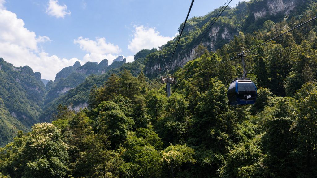 Tianmen Mountain Cableway Tianmen Mountain Cableway