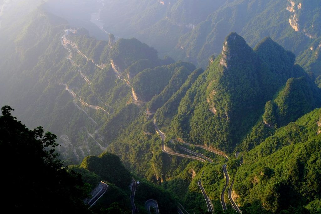 Tianmen Shan, la Puerta del Cielo de China Tianmen Shan, la Puerta del Cielo de China